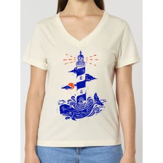T-SHIRT FEMME "CACHALOT" BY JORDAN GENTS