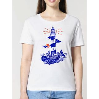 T-SHIRT FEMME "CACHALOT" BY JORDAN GENTS
