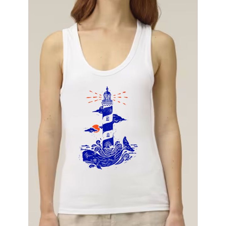 DÉBARDEUR FEMME "CACHALOT" BY JORDANS GENTS