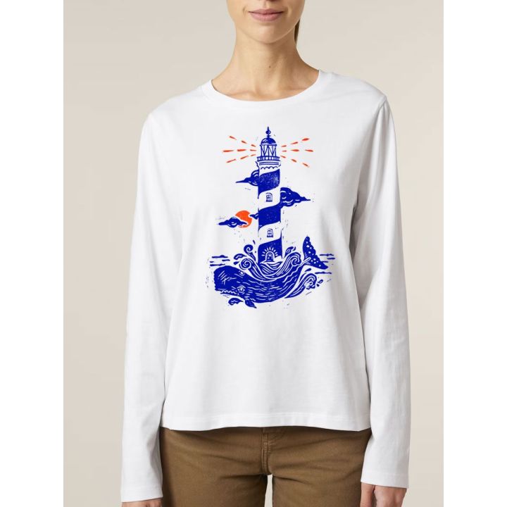 T-SHIRT FEMME "CACHALOT" BY JORDAN GENTS