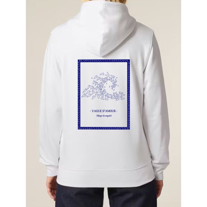 SWEAT UNISEXE "VAGUE D'AMOUR" BY ATELIER SALÉ