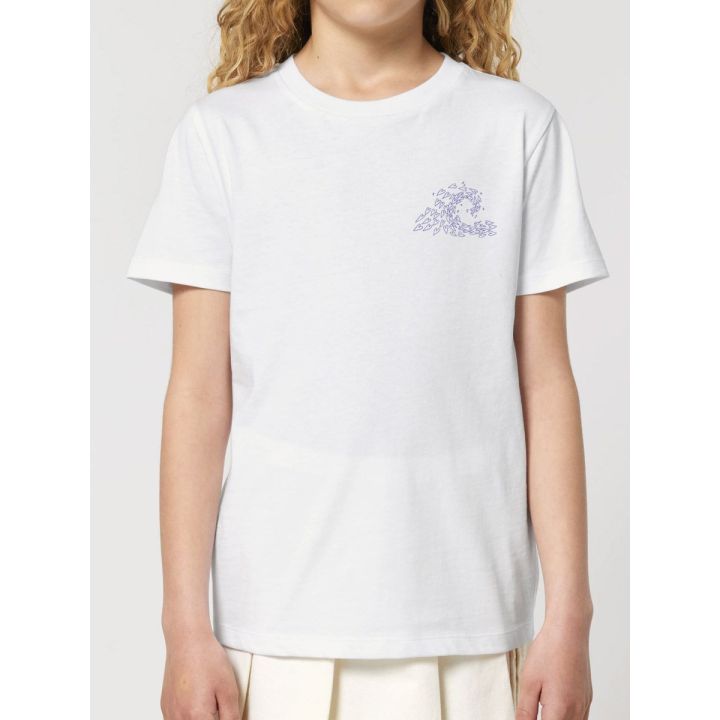 T-SHIRT ENFANTS "VAGUE D'AMOUR" BY ATELIER SALÉ