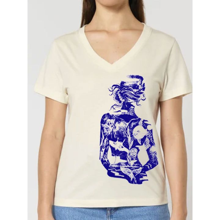 T-SHIRT FEMME "SIRÈNE" BY JORDAN GENTS