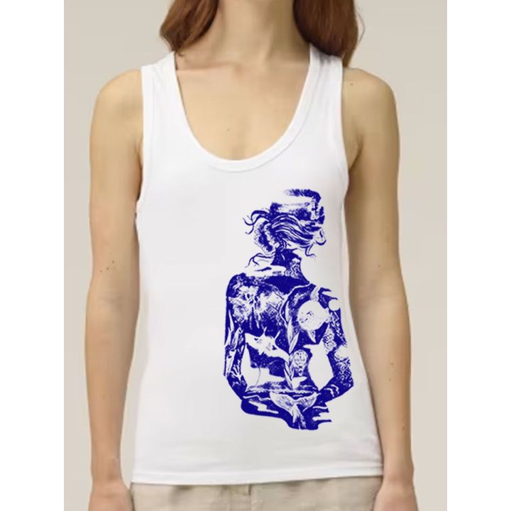 DÉBARDEUR FEMME "SIRÈNE" BY JORDAN GENTS