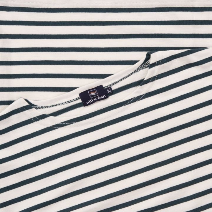 Marinière homme Bosco manches longues en coton biologique