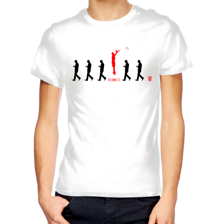 T-shirt homme "DECONNECTE"