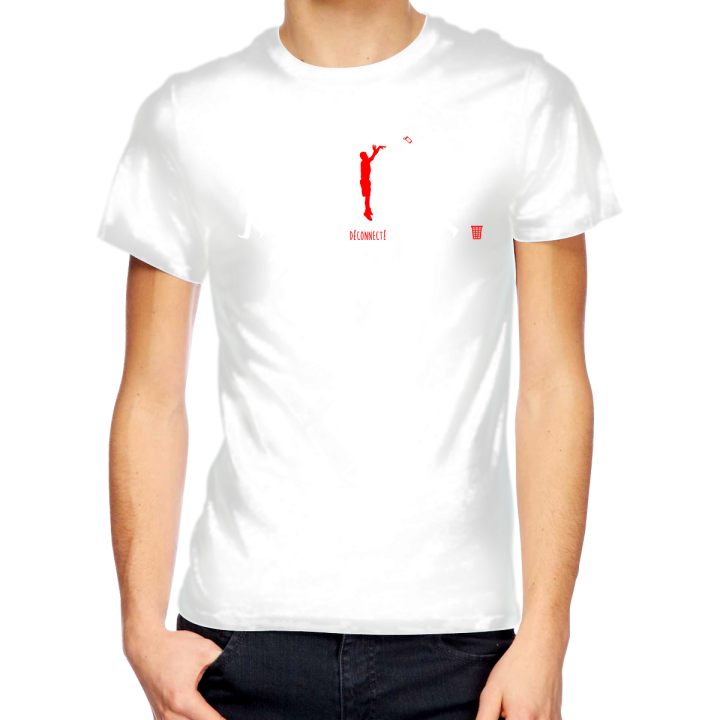 T-shirt homme "DECONNECTE"