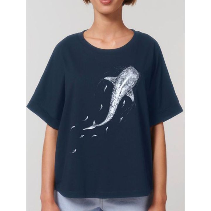 T-shirt femme "Oceanetoile" By the ink
