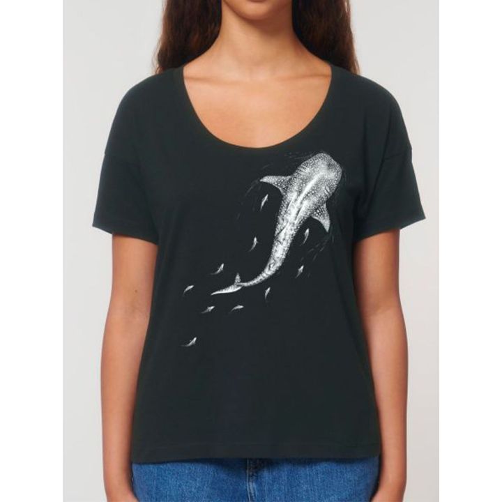 T-shirt femme "Oceanetoile" By the ink