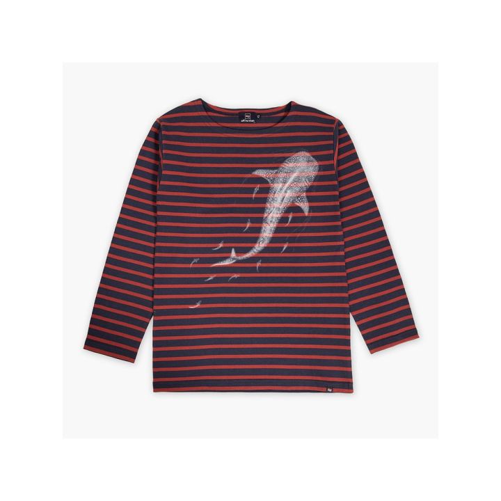 Marinière homme Bosco manches longues en coton biologique