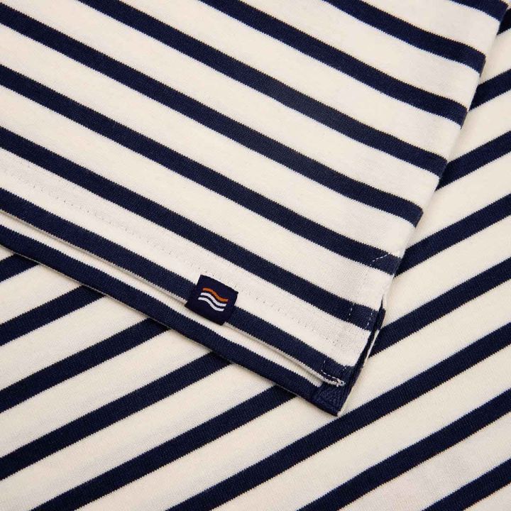 Mariniere enfant en coton épais crevette