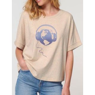 T-shirt femme "Ecoute la Terre"