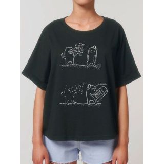 T-shirt femme "Bord(el) de Mer(de)"