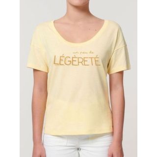 T-shirt femme ''Un Peu de Légèreté''