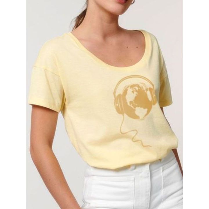 T-shirt femme ''Ecoute la Terre''