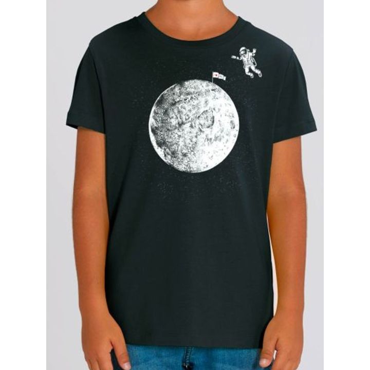 T-shirt enfant "Black moon" By the ink