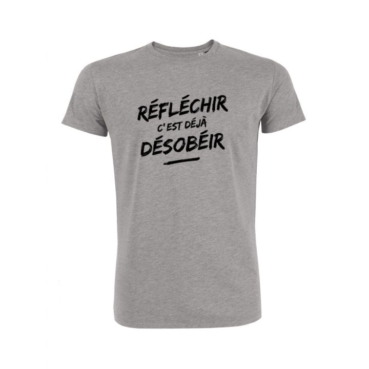 T-shirt homme "Reflechir"