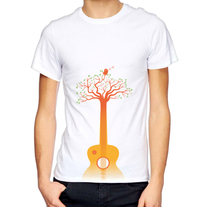 T-shirt homme "guitarbre"
