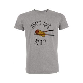 T-shirt homme "What's your name ?"