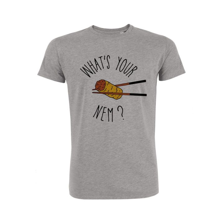 T-shirt homme "What's your name ?"