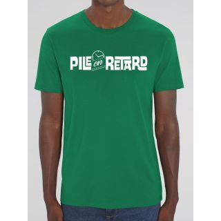 Tee shirt homme "Pile en retard"