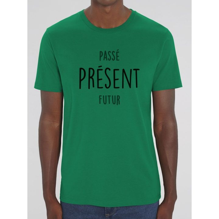 T-shirt homme "passé PRESENT futur"