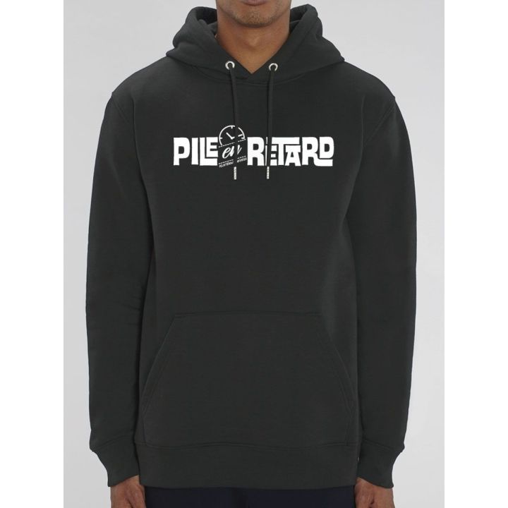 Sweat homme "Pile en Retard"