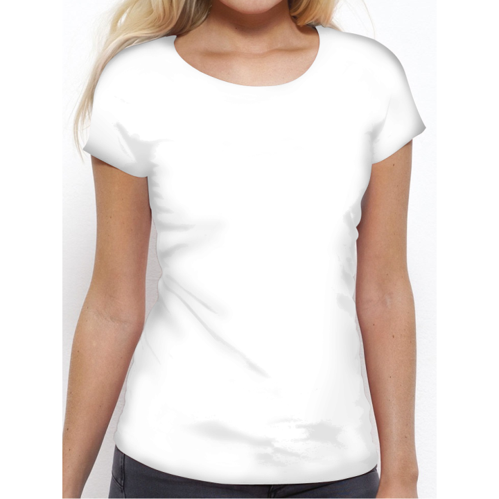 T-shirt femme "écoute la terre foncée "