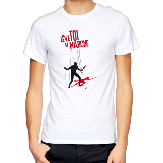 T-shirt homme "Lève toi black"