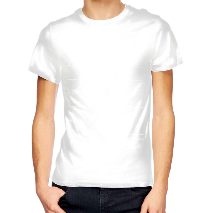 T-shirt homme "LR white"