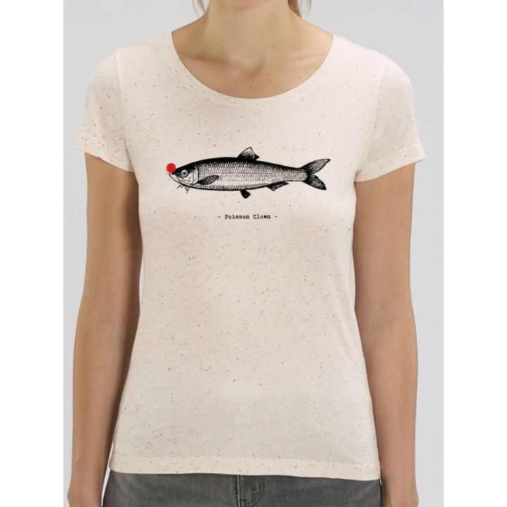 T-shirt femme "Poisson Clown"