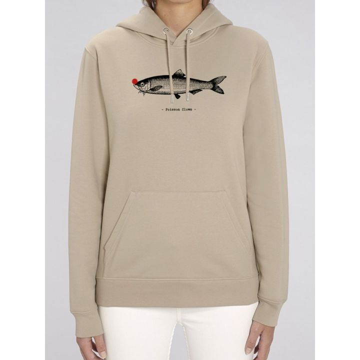 Sweat femme "Poisson Clown"